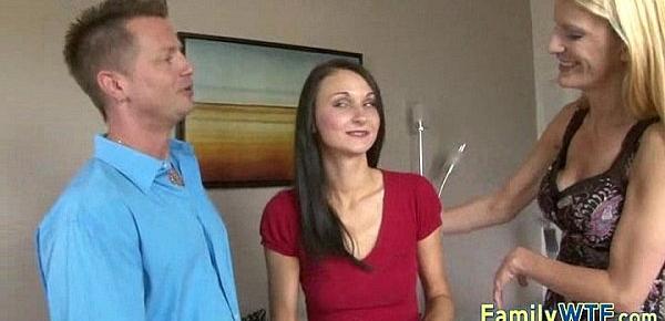  Husband and wife fuck the babysitter 569